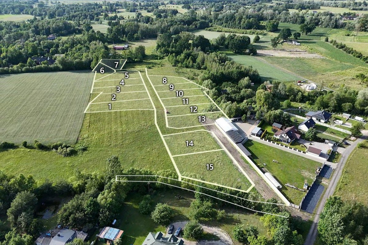 Terreno - 21500 m² - via Soldati del Gruppo Kampinos Budy Zosine