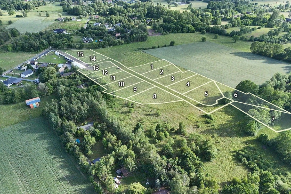Terreno - 21500 m² - via Soldati del Gruppo Kampinos Budy Zosine