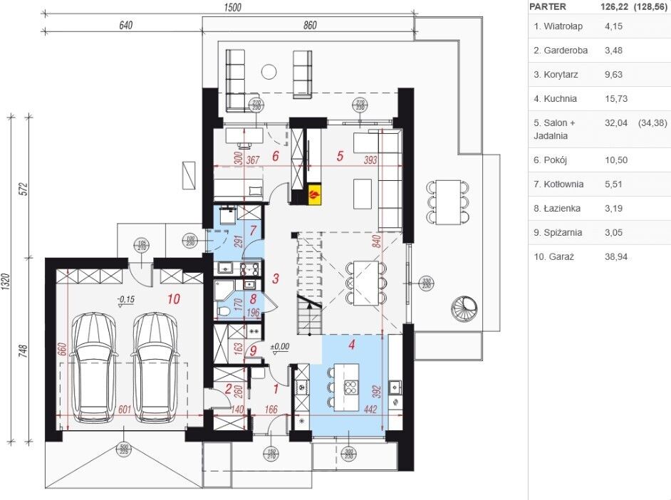 Haus - 5 Zimmer - 275 m² - ul. Zaciszna Pęclin