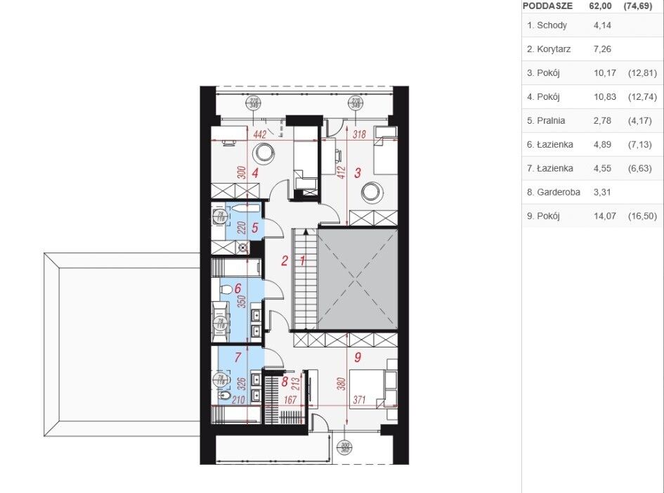 Haus - 5 Zimmer - 275 m² - ul. Zaciszna Pęclin