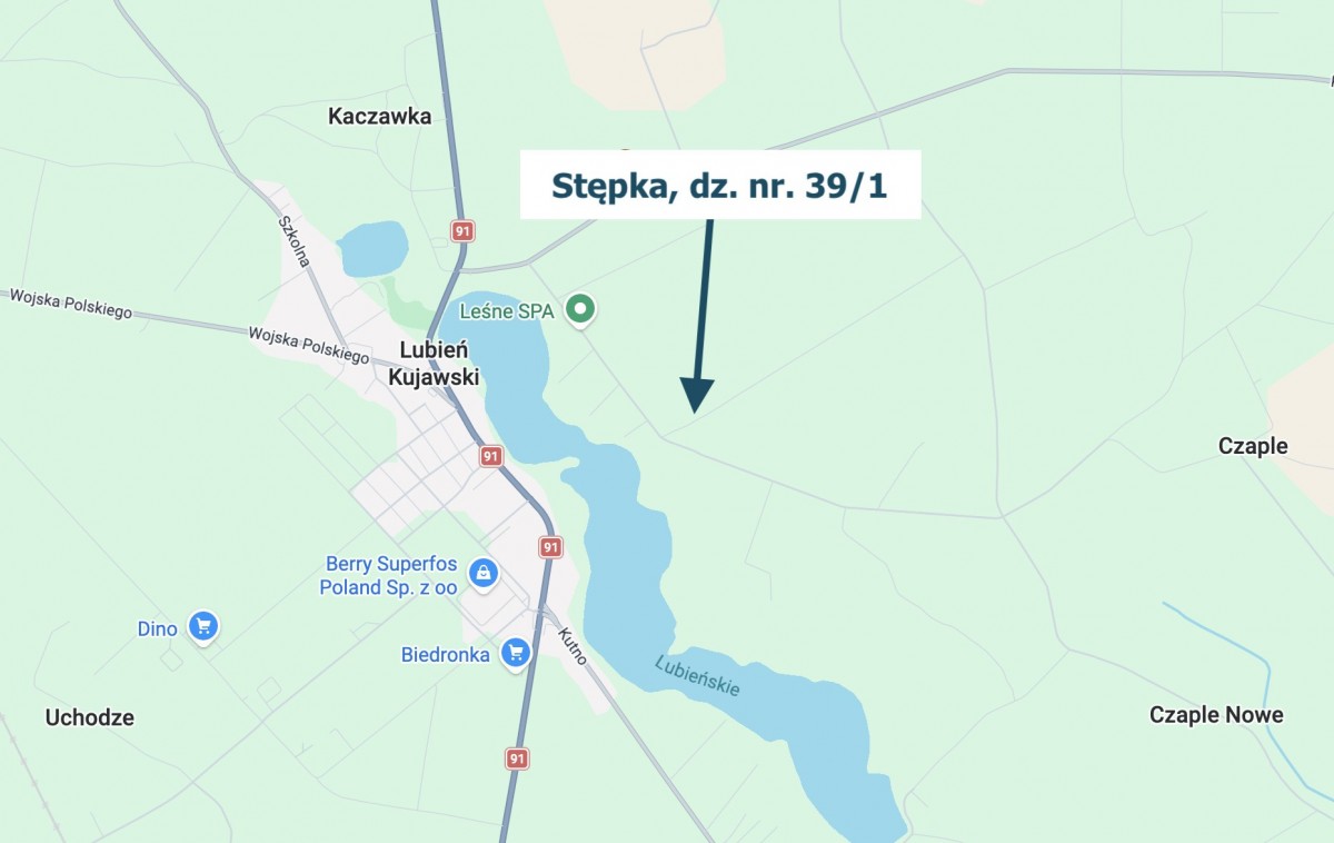 Terreno - 2900 m² - Stępka