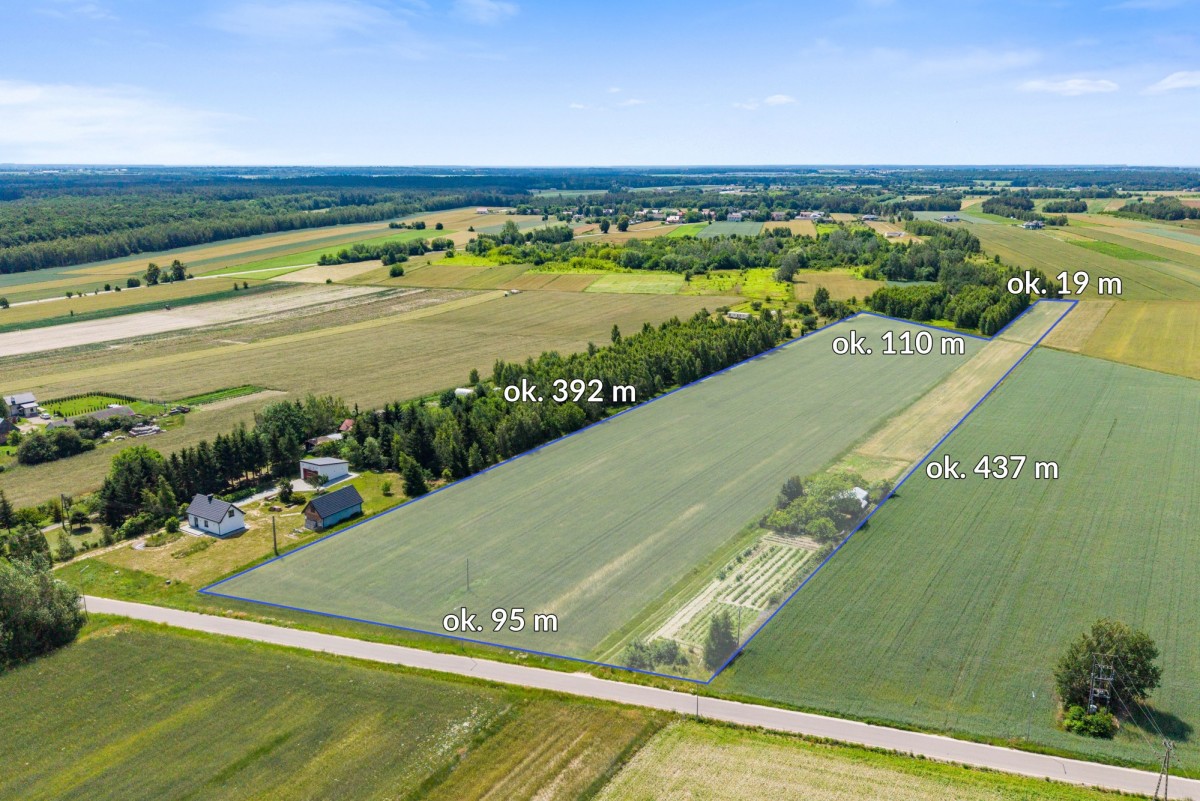 Ділянка - 45615 м² - Śniadowo