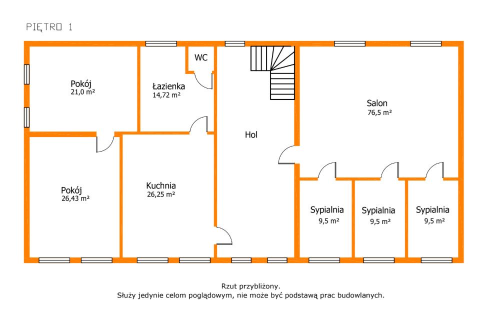 Dom - 14 pokoi - 300 m² - Drożków