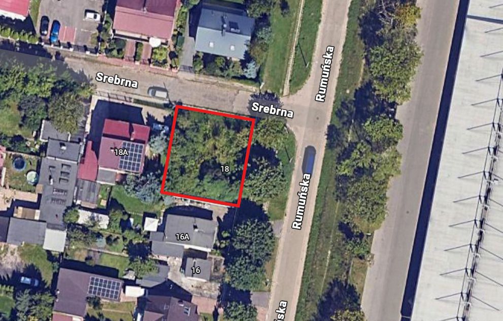 Działka - 399 m² - ul. Rumuńska Łódź