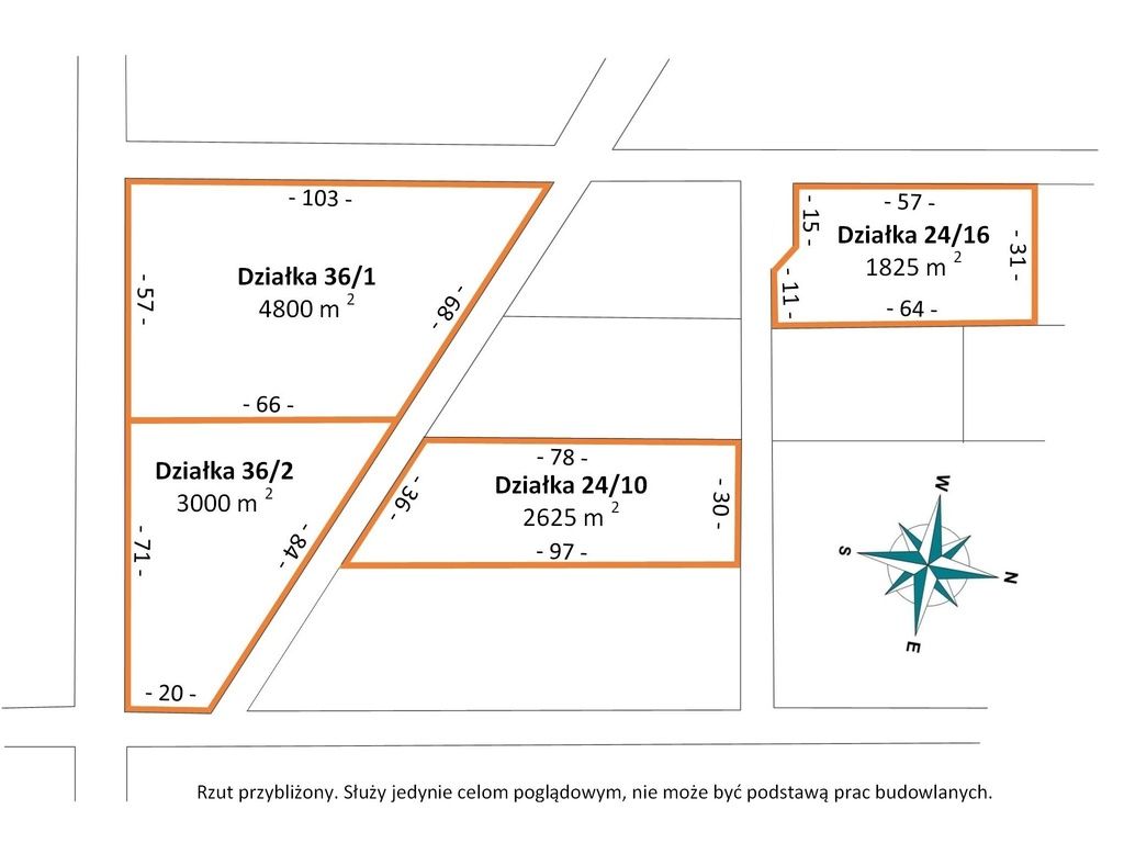 Grundstück - 3000 m² - Osina