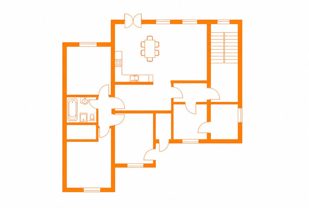 Apartment - 5 rooms - 123 m² - 3 Maja St. Zgierz