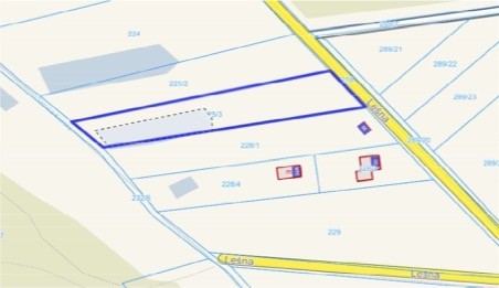 Terreno - 3959 m² - via Leśna Napachanie