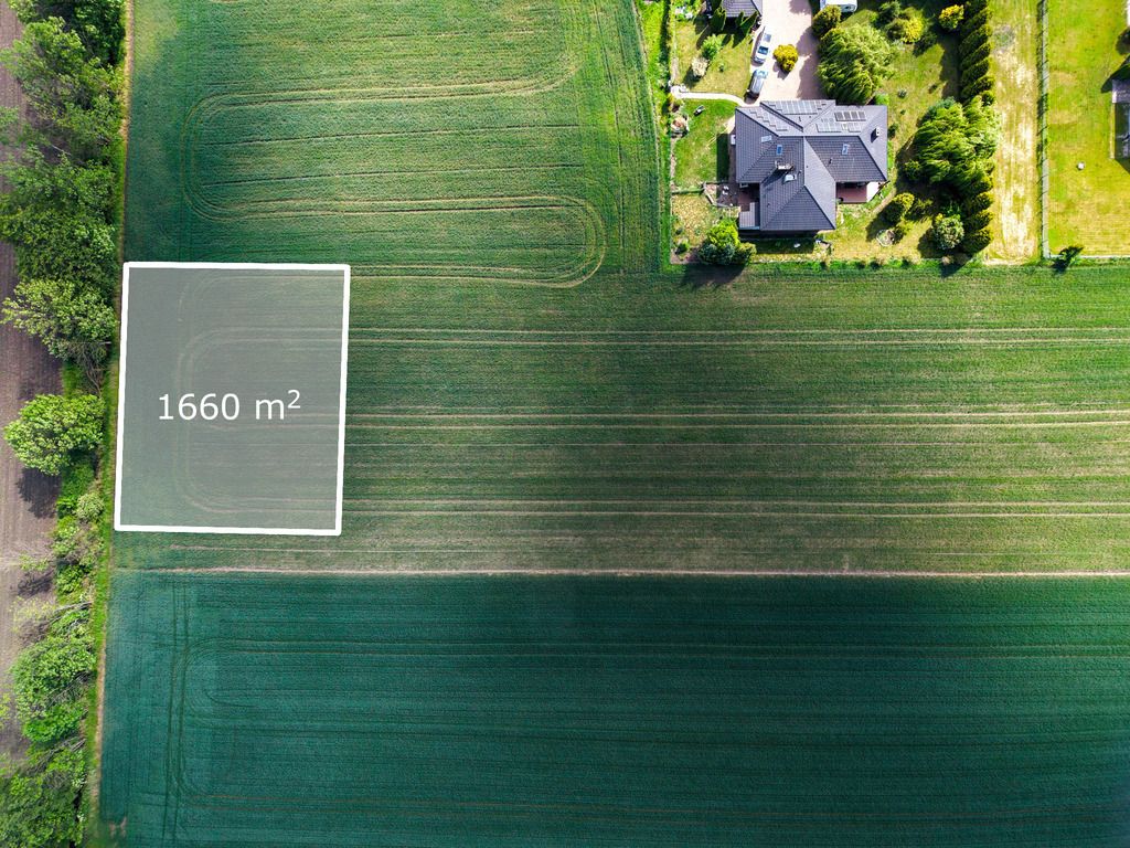 Działka - 1660 m² - Cieszyce