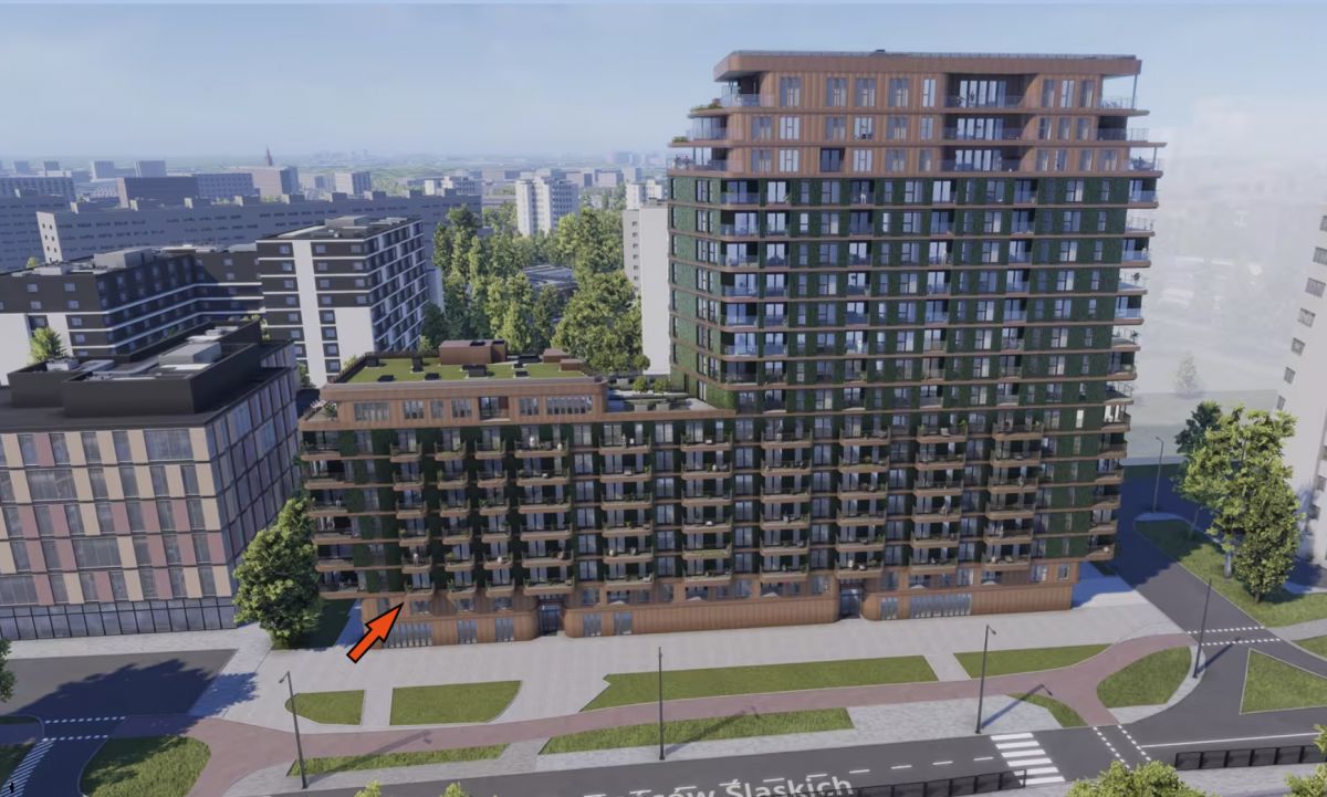 Mieszkanie - 1 pokój - 30 m² - winda - ul. Powstańców Śląskich Wrocław Krzyki