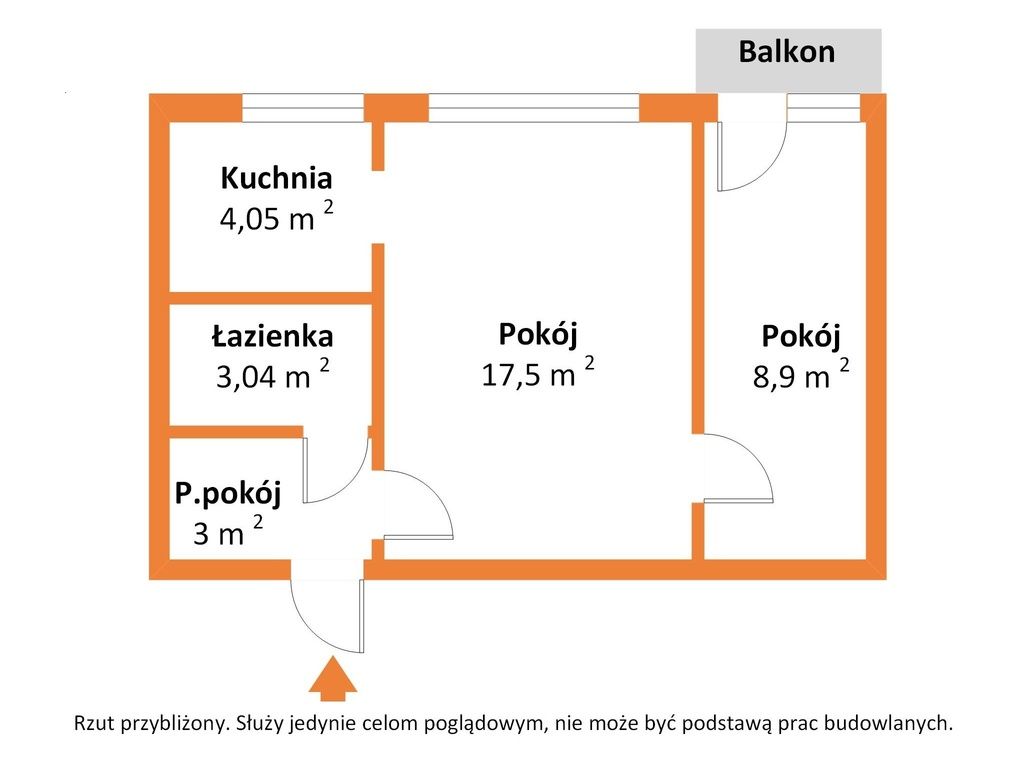 Apartment - 2 rooms - 36 m² - elevator - Zofii Nałkowskiej St. Łódź