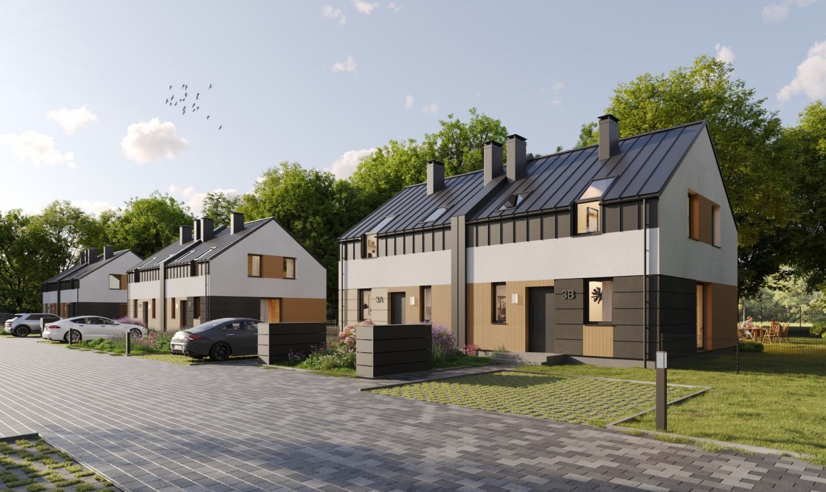 Dom - 4 pokoje - 82 m² - ul. Konwaliowa Rąbień AB