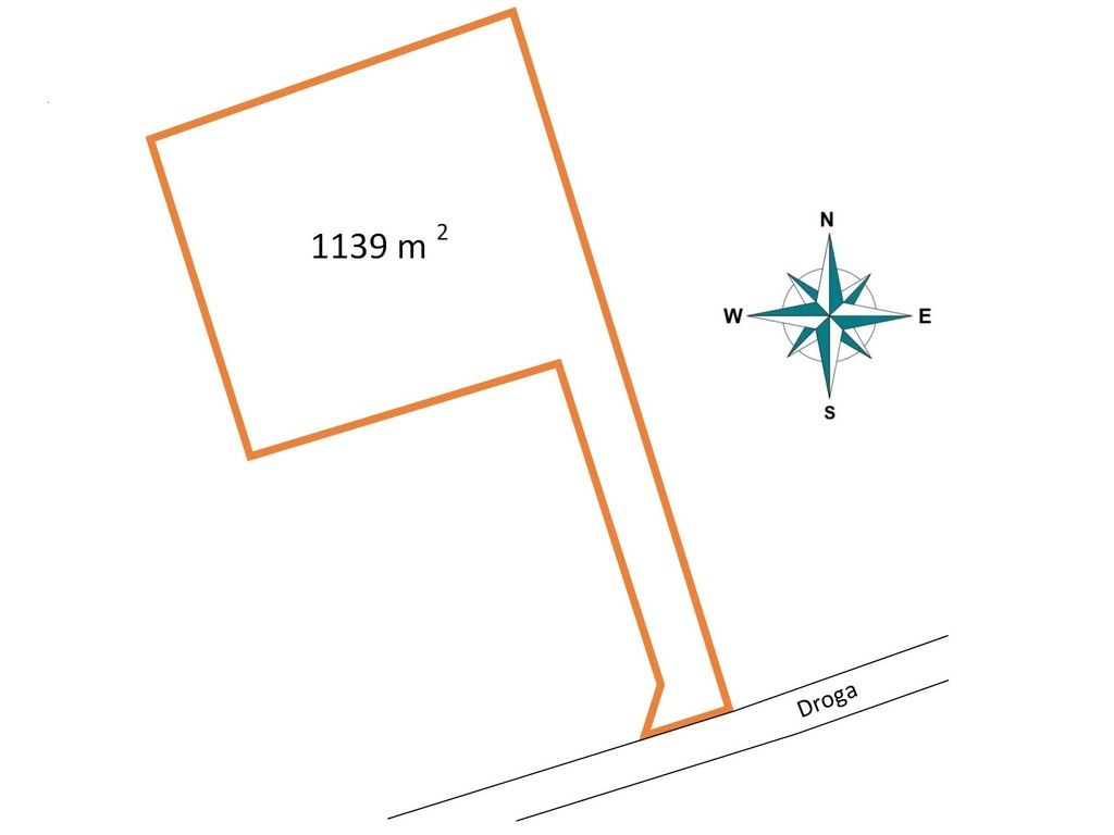 Terreno - 1139 m² - Mierzyn