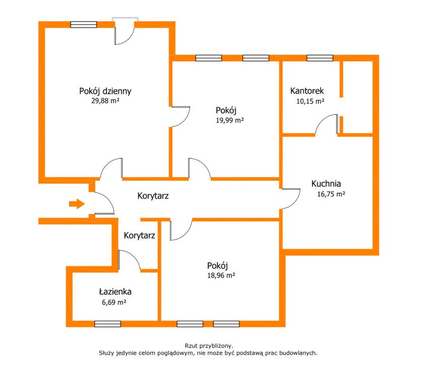 Квартира - 3 комнаты - 115 м² - ул. Wojska Polskiego Szamotuły