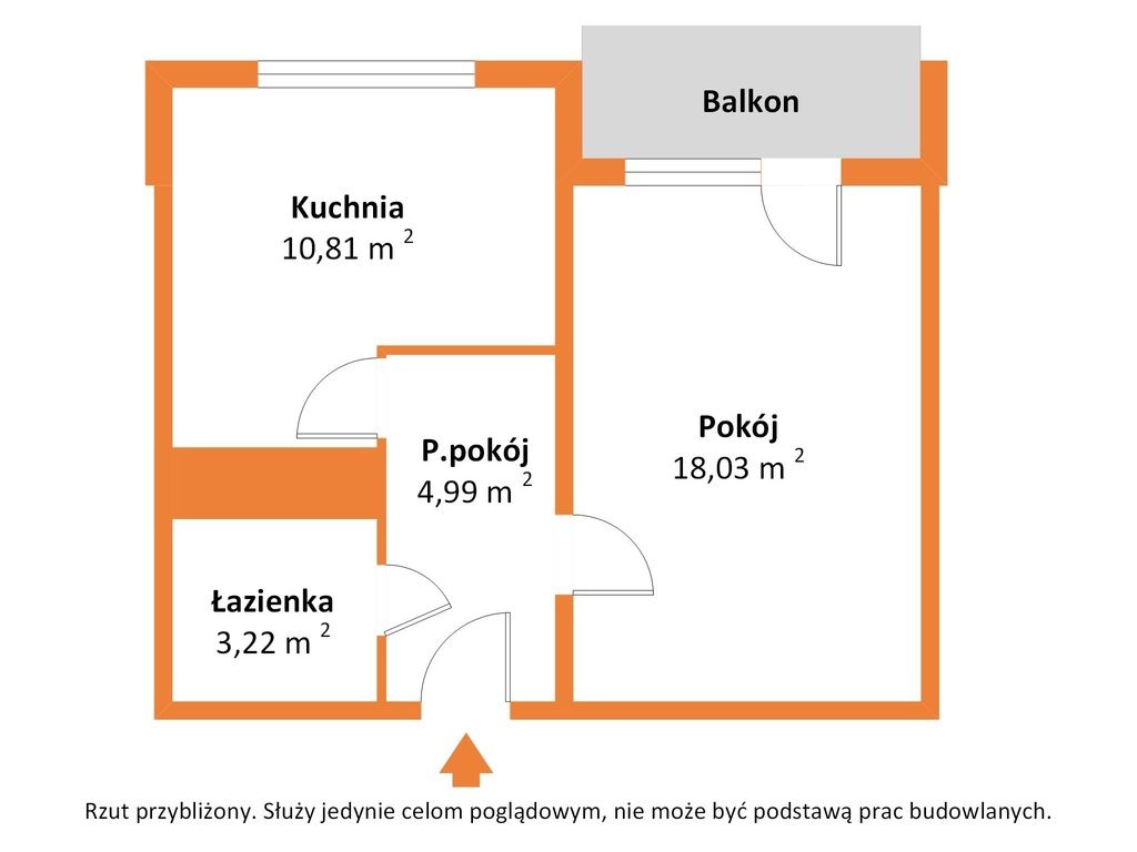 Mieszkanie - 1 pokój - 37 m² - winda - ul. Józefa Elsnera Łódź Widzew