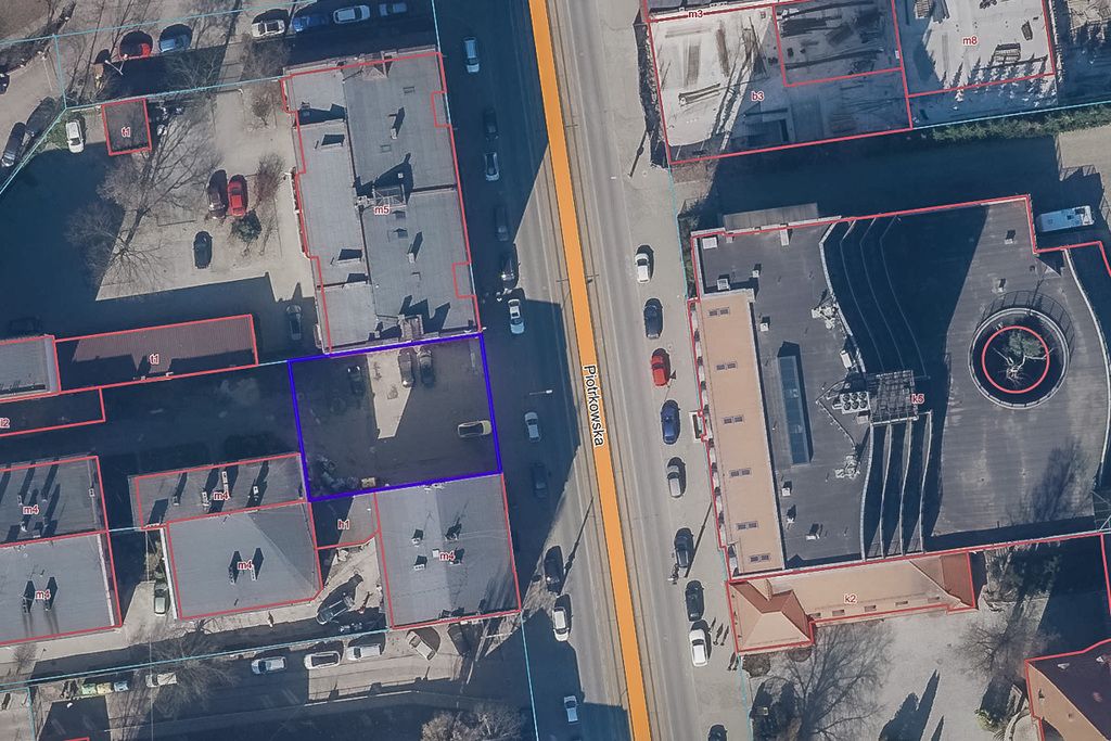 Terreno - 410 m² - via Piotrkowska Łódź Śródmieście