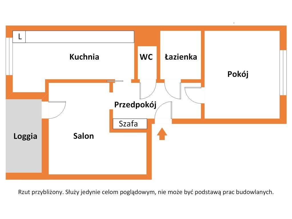 Appartamento - 2 stanze - 45 m² - via Stanisława Czernika Łódź