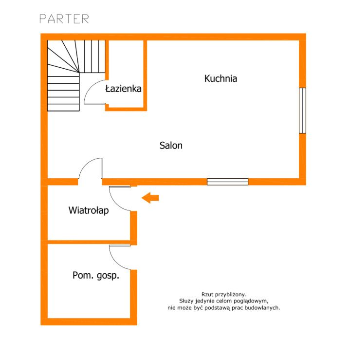 Appartamento - 2 stanze - 63 m² - via Parkowa Kwilcz