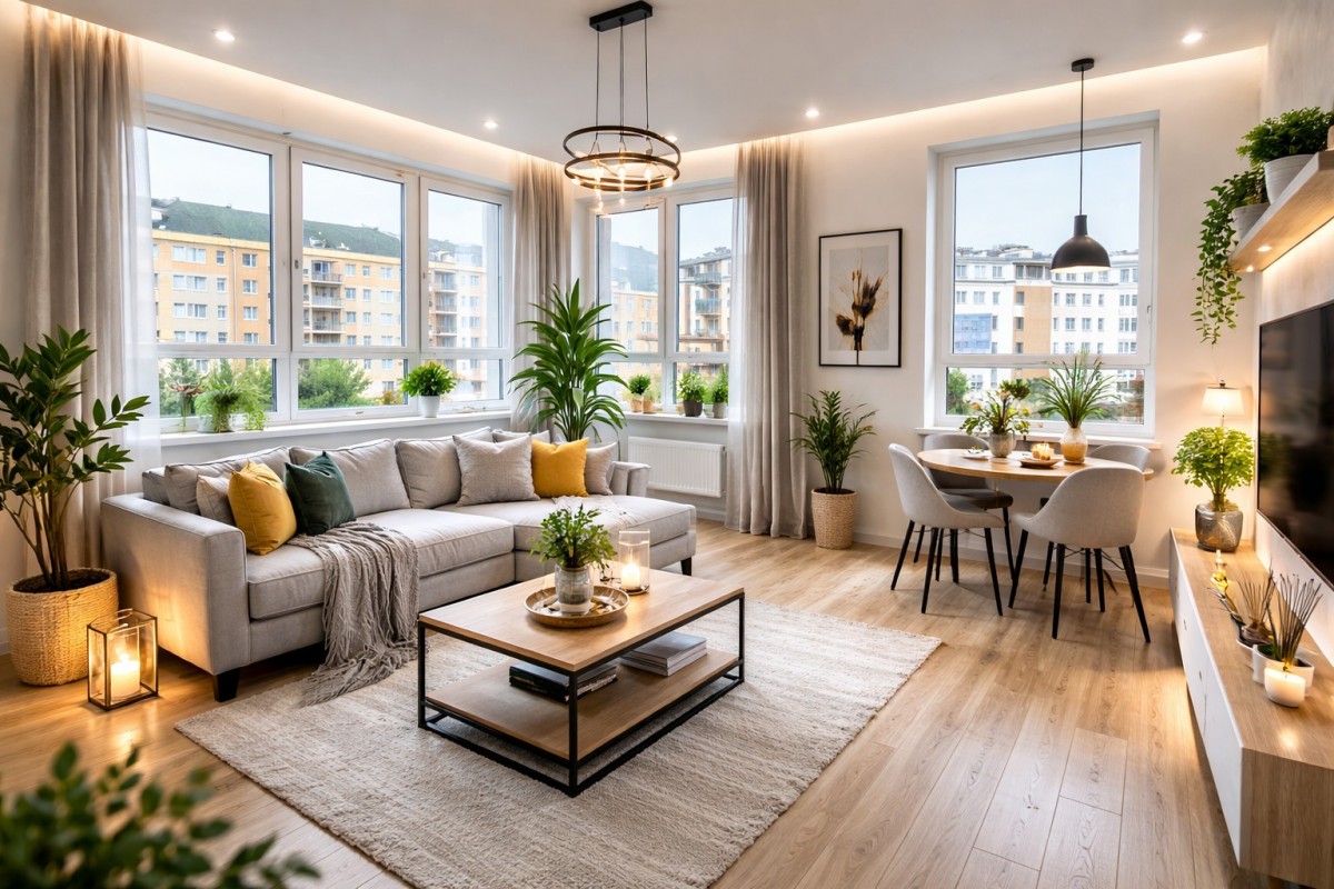 Mieszkanie - 4 pokoje - 68 m² - winda - ul. Janowska Gdynia Cisowa