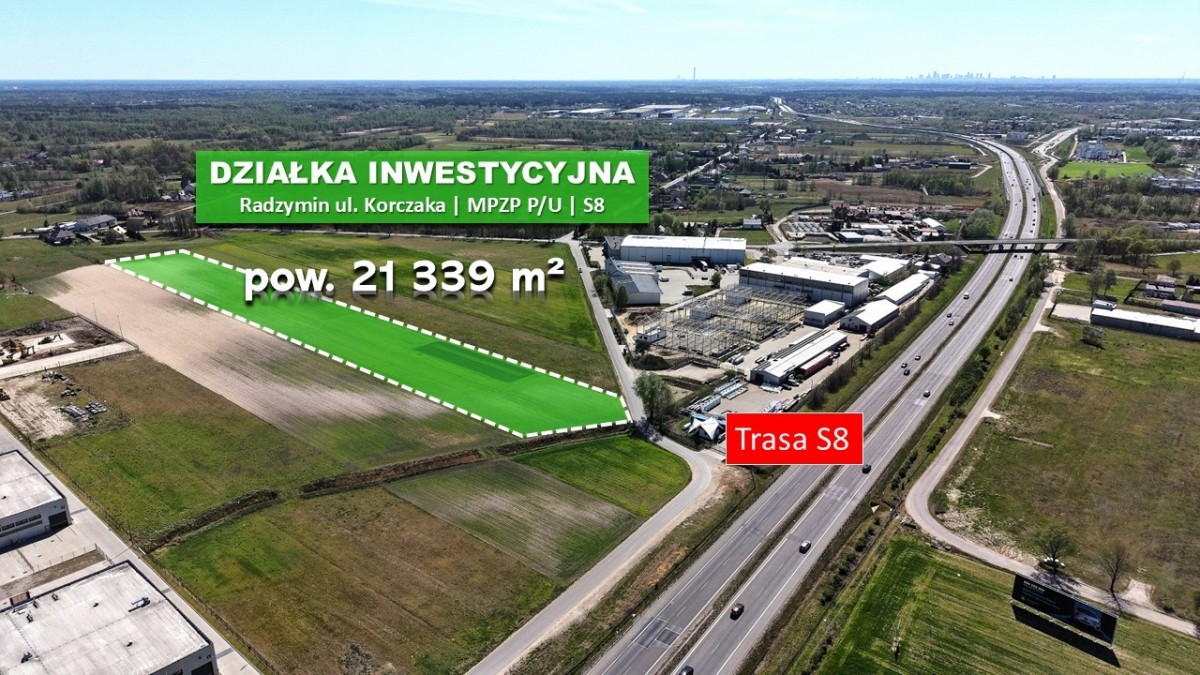 Terreno - 21339 m² - c/ Janusza Korczaka Radzymin