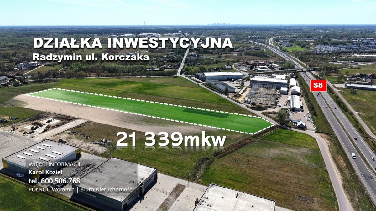 Terreno - 21339 m² - c/ Janusza Korczaka Radzymin