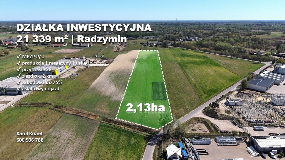 Terreno - 21339 m² - c/ Janusza Korczaka Radzymin