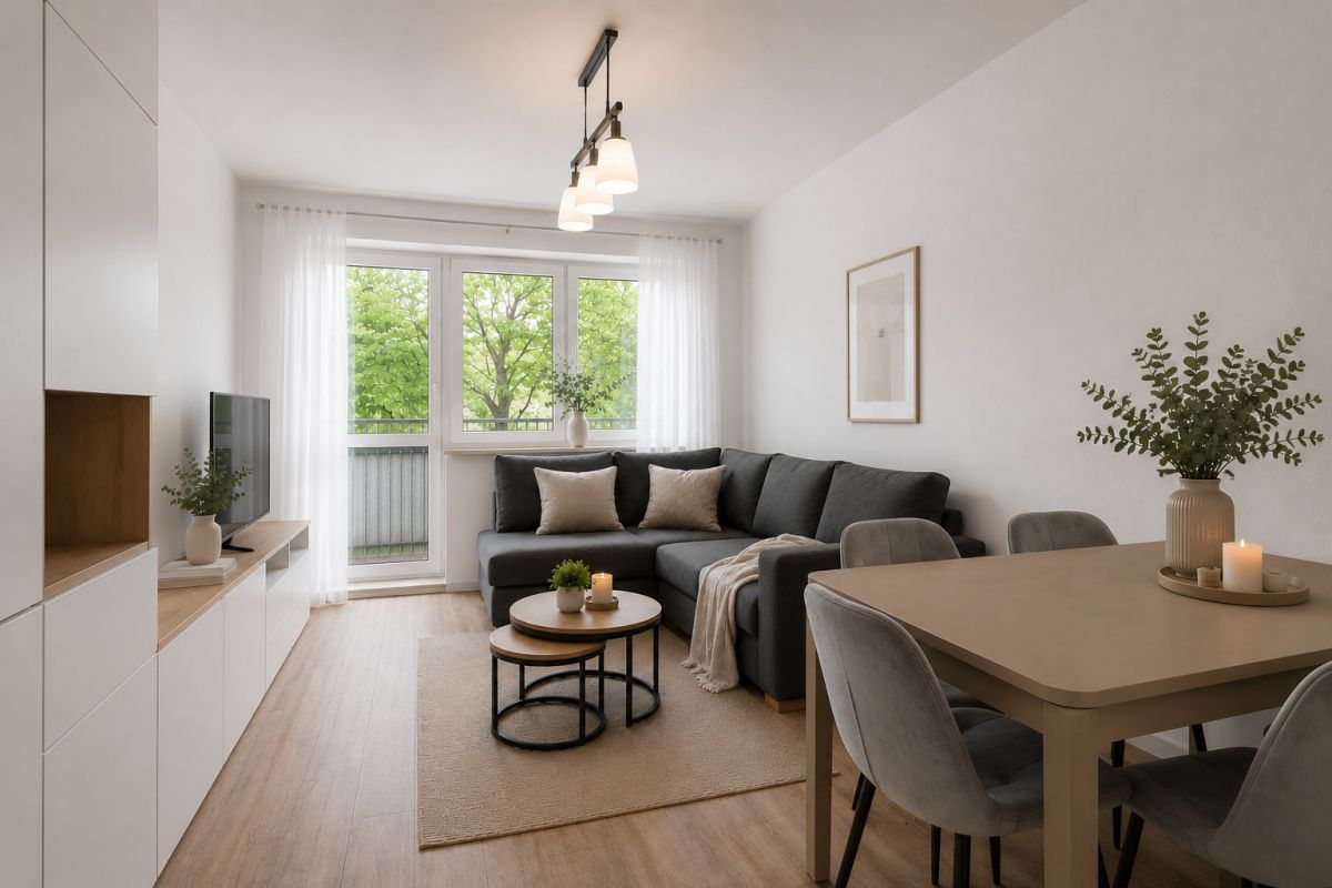Apartment - 3 rooms - 63 m² - Rusa Estate Poznań Chartowo