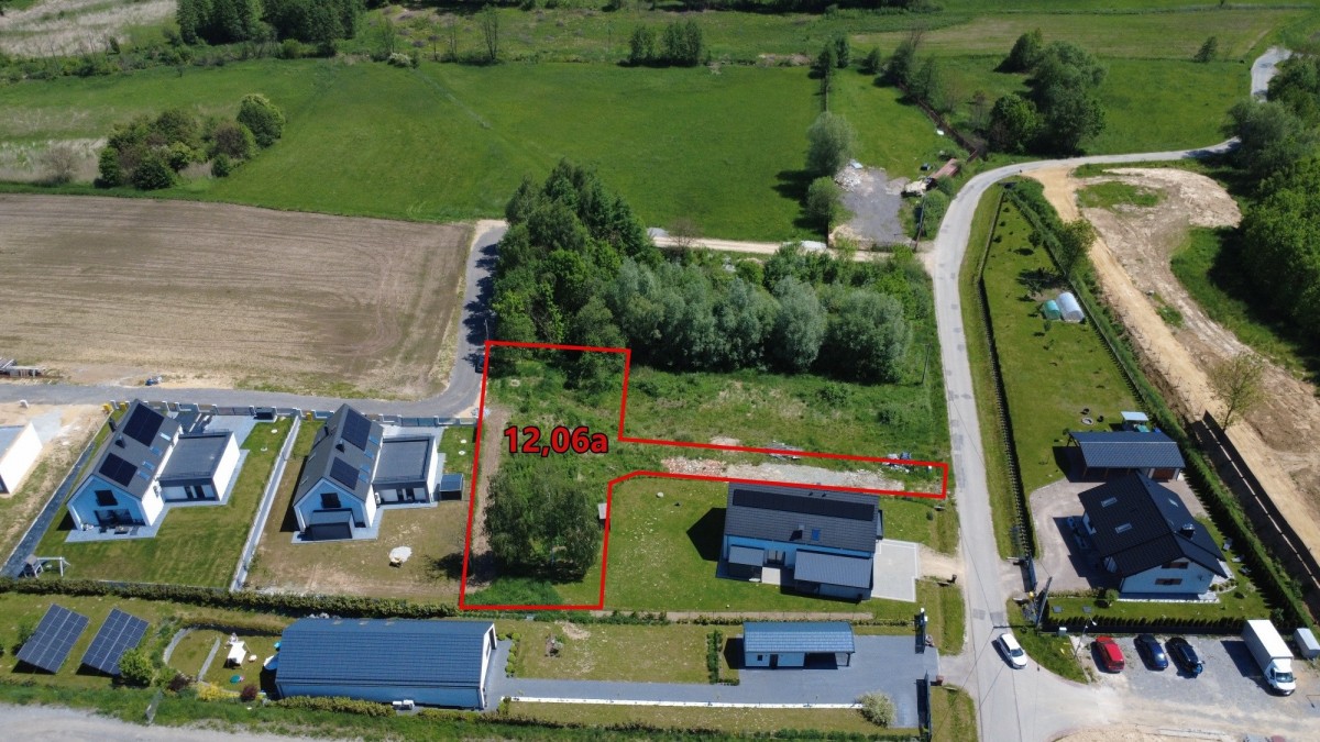 Działka - 1206 m² - Bodzanów