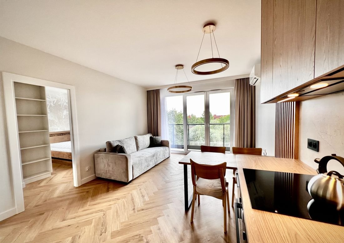 Nowe 2 pokoje 39 m² | Klimatyzacja | ul. Herbsta, Sołtysowice