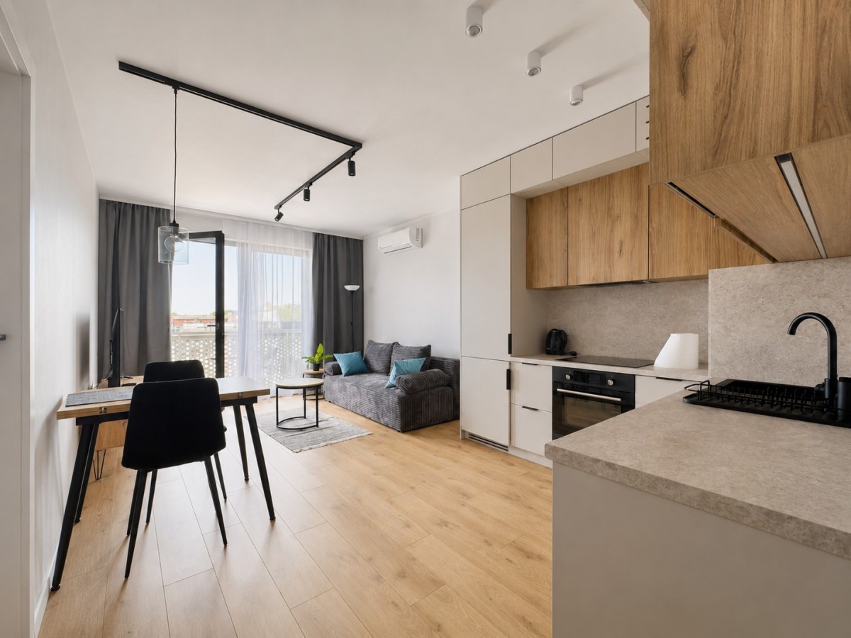 Квартира - 2 комнаты - 41 м² - ул. Józefa Wybickiego Краков Прадник Бялы