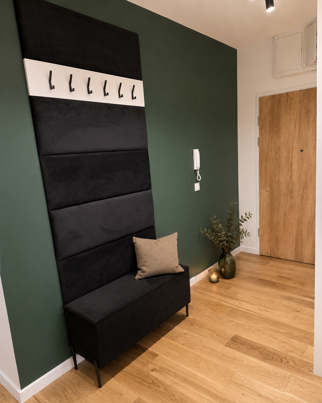 Moderne 3-Zimmer Wohnung in Ratyń, 64 m²