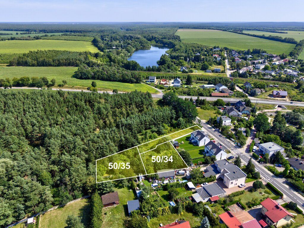 부지 - 805 m² - ul. 1 Maja Rosnówko