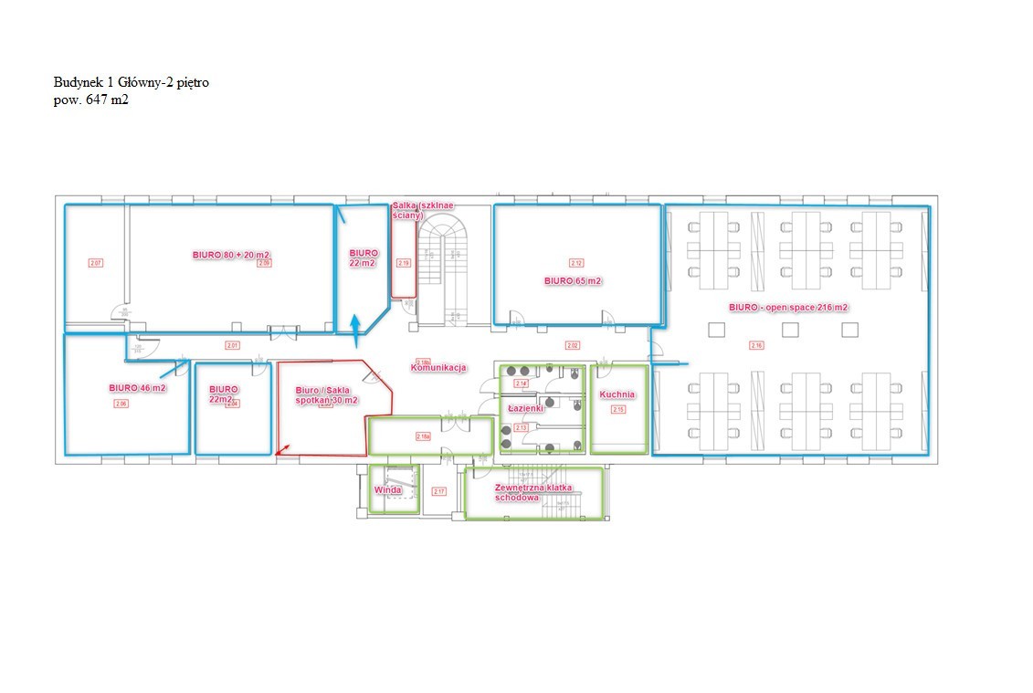 Oggetto - 5303 m² - via Przemysłowa Kraków Podgórze