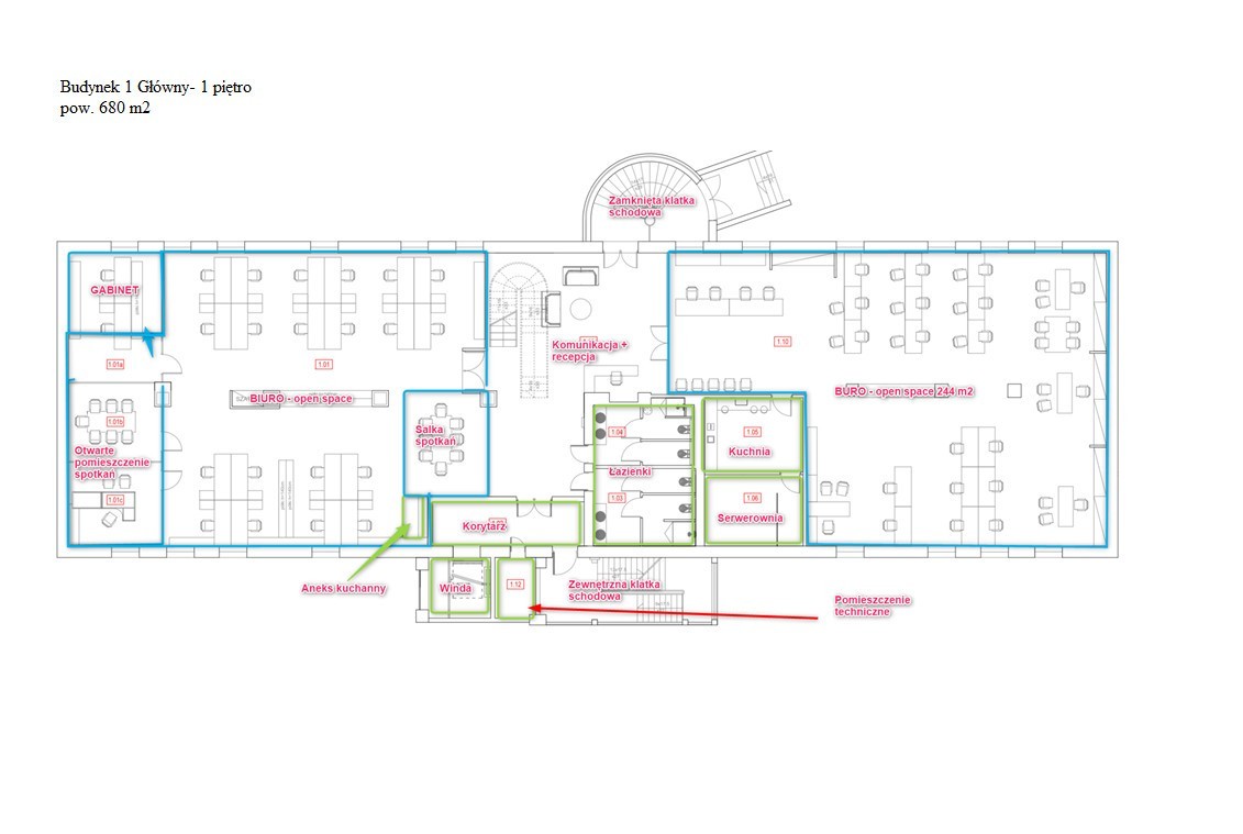 Oggetto - 5303 m² - via Przemysłowa Kraków Podgórze