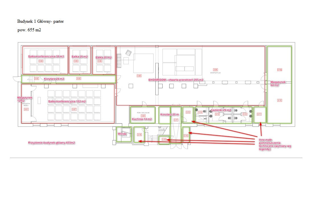 Oggetto - 5303 m² - via Przemysłowa Kraków Podgórze