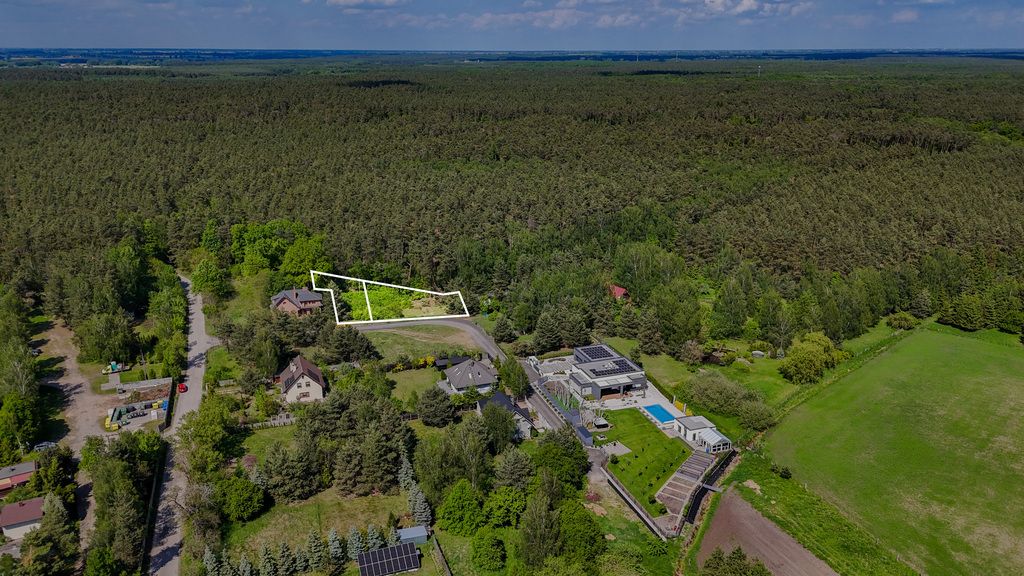 Działka - 1193 m² - ul. Wilcza Wagowo