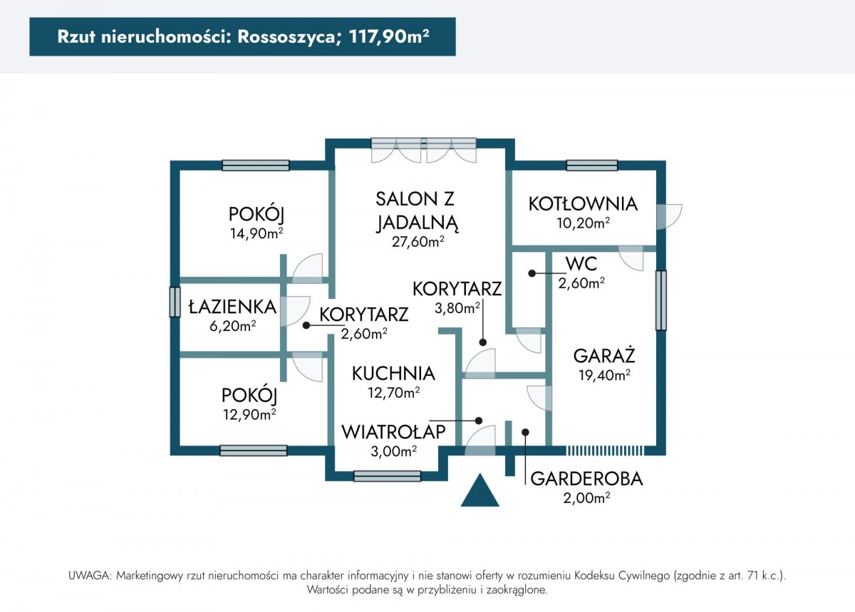 House - 3 rooms - 145 m² - ul. Krótka Rossoszyca