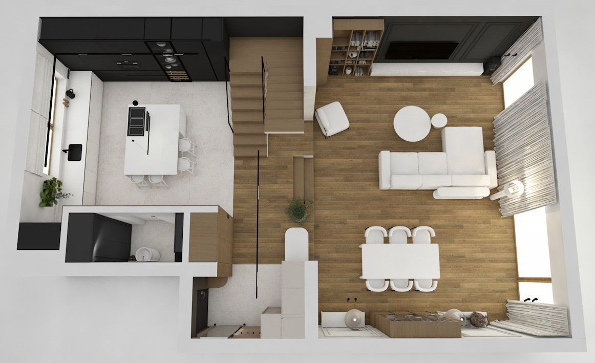 Apartment - 4 rooms - 193 m² - Kormoranów St. Katowice Brynów