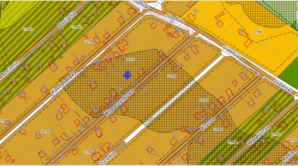 Działka - 1086 m² - ul. Wypoczynkowa Konstantynów Łódzki