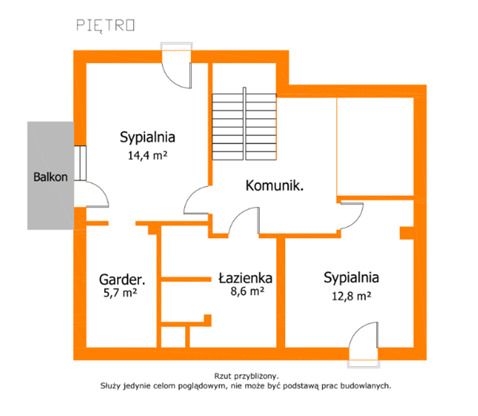 Casa - 4 habitaciones - 125 m² - Dąbrowa