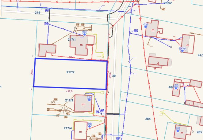 Участок - 1301 м² - Добечин-Колония