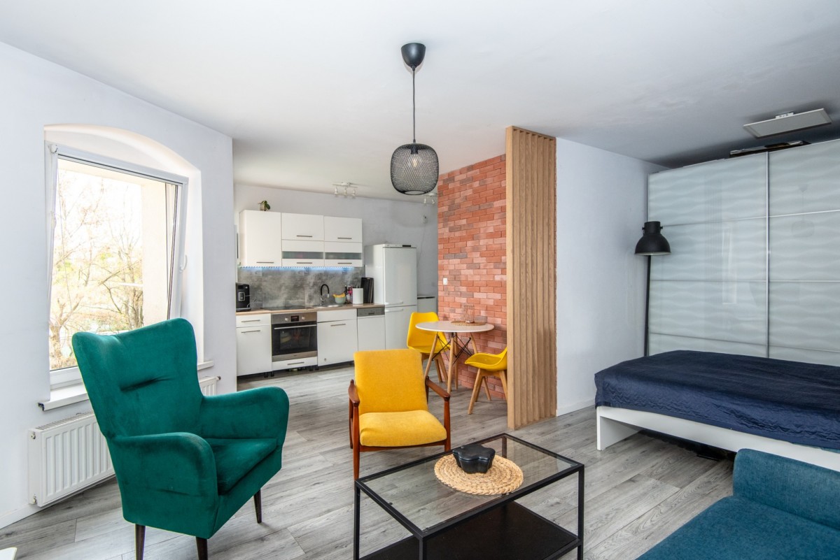 Apartment - 1 room - 35 m² - Krótka St. Poznań Zawady