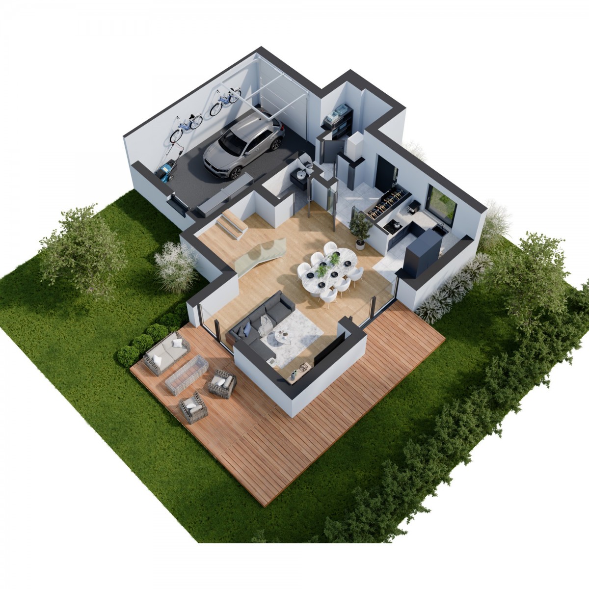 House - 5 rooms - 156 m² - Piaskowa Chylice Street