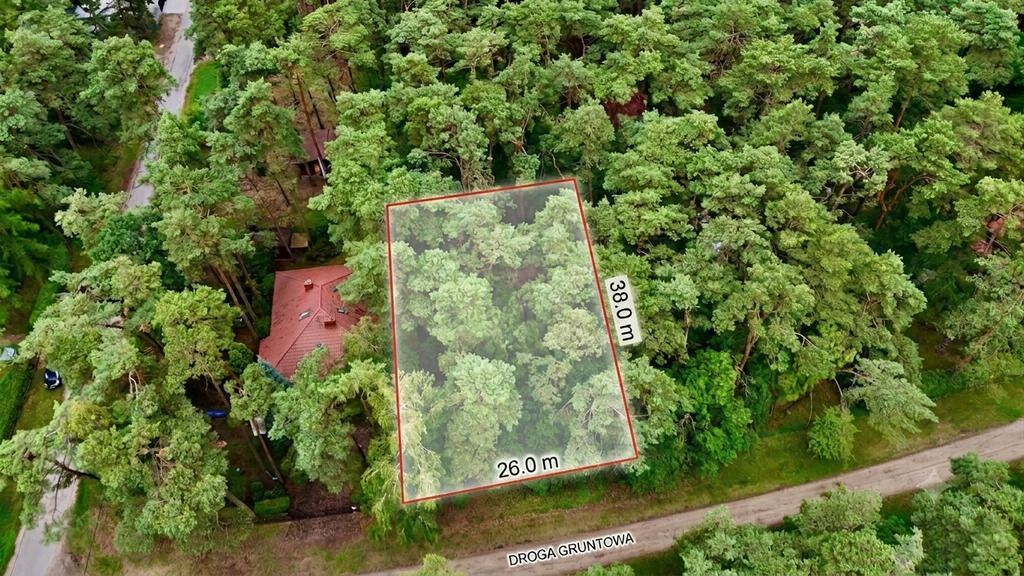 Участок - 961 м² - ул. Śląska Sokolniki-Las