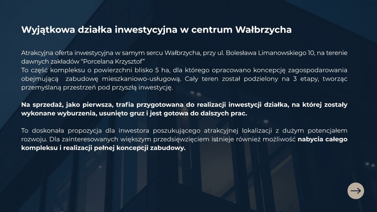 아파트 - 14289 m² - ul. Bolesława Limanowskiego Wałbrzych