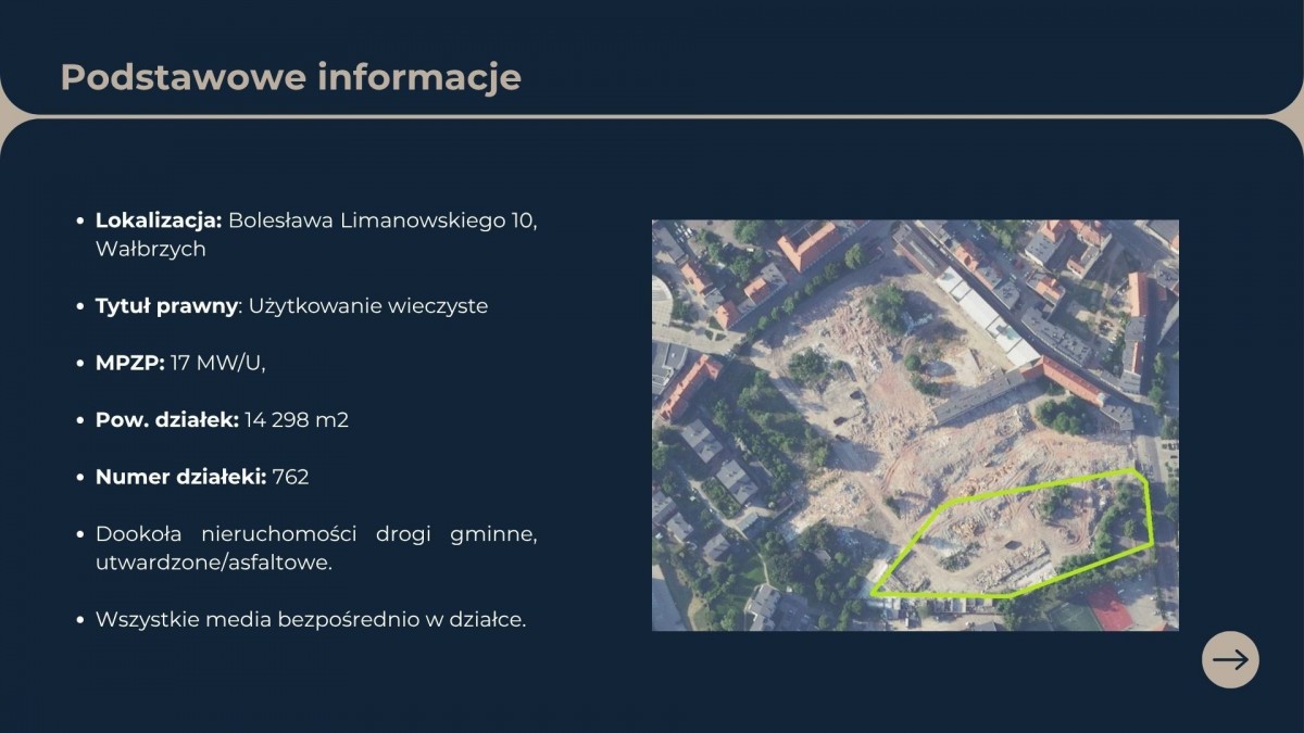 아파트 - 14289 m² - ul. Bolesława Limanowskiego Wałbrzych