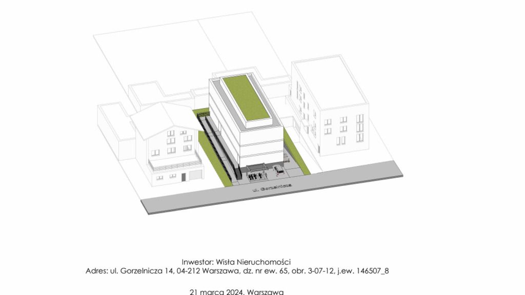 Plot - 707 m² - Gorzelnicza St. Warsaw Praga-Południe Gocławek