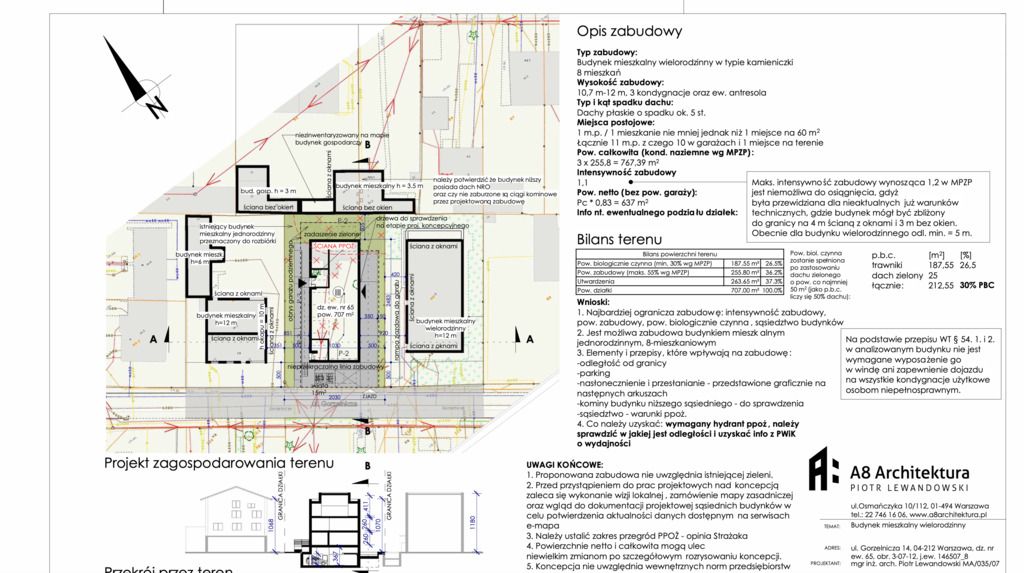 Plot - 707 m² - Gorzelnicza St. Warsaw Praga-Południe Gocławek