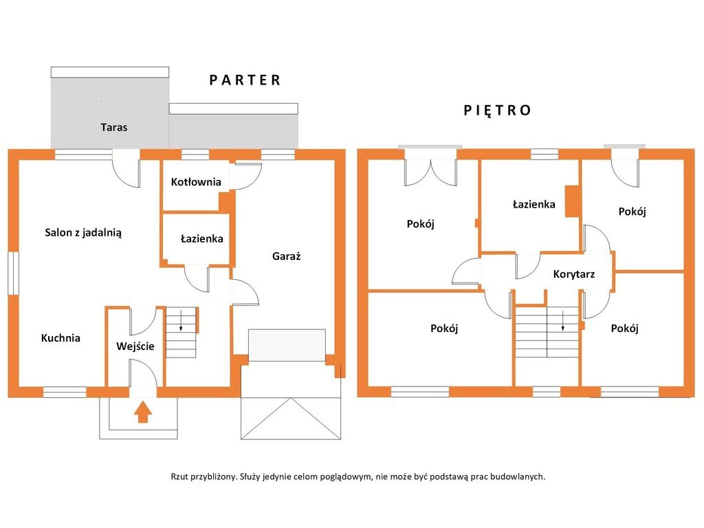 Dom - 5 pokoi - 132 m² - ul. 1 Maja Konstantynów Łódzki