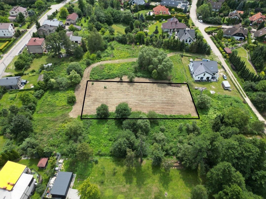 부지 - 1411 m² - ul. Modrzewiowa Malinowice