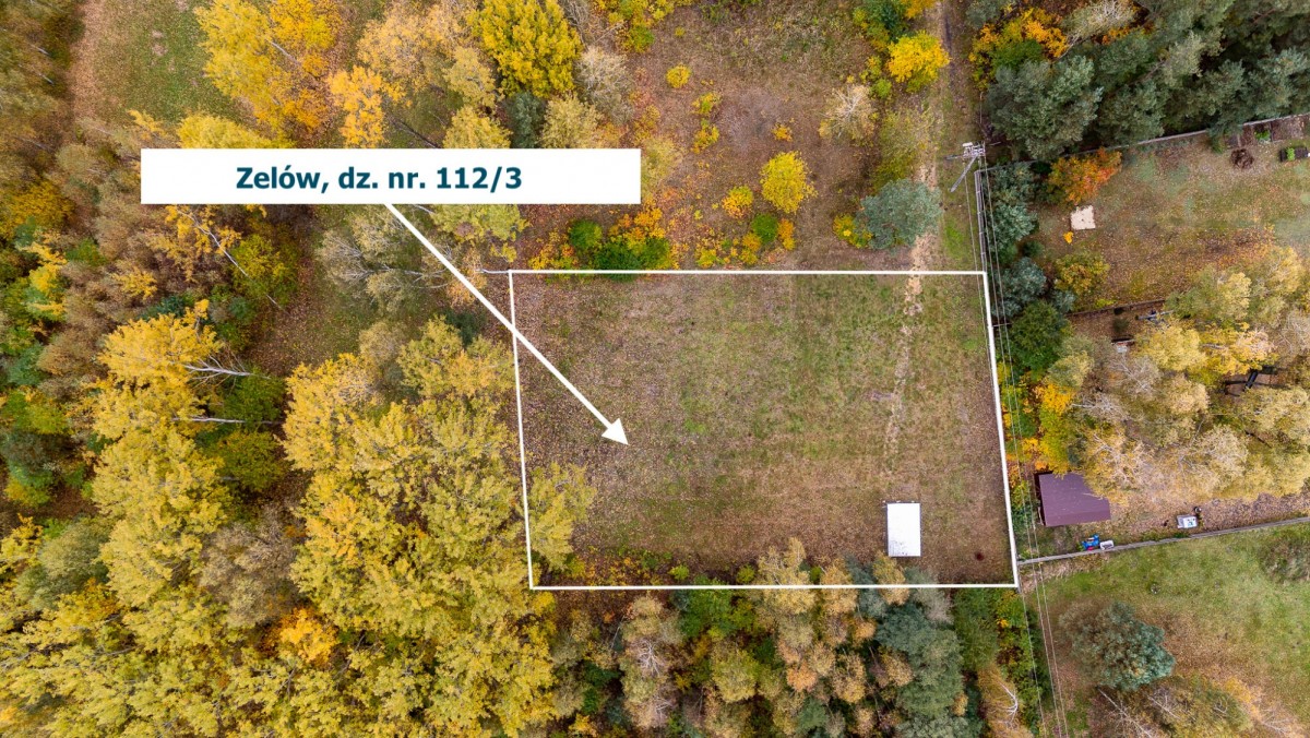 Plot - 1588 m² - Leśna Street Zelów